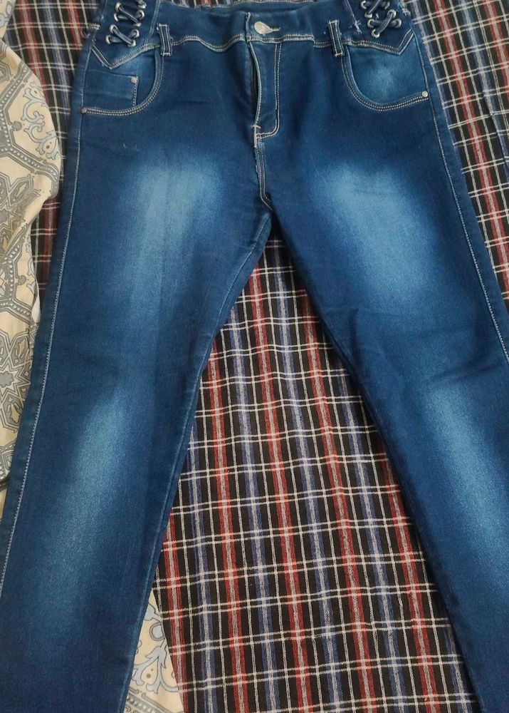 Stylish Blue Denim Jeans