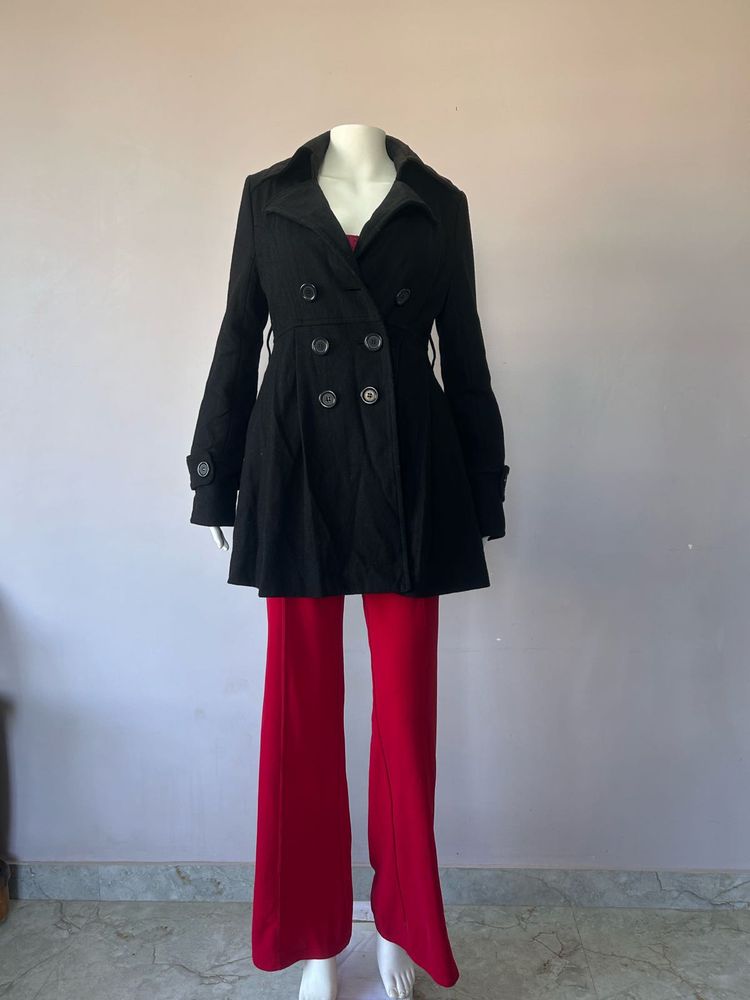 Chic Black Coat FIXED PRICE ✅