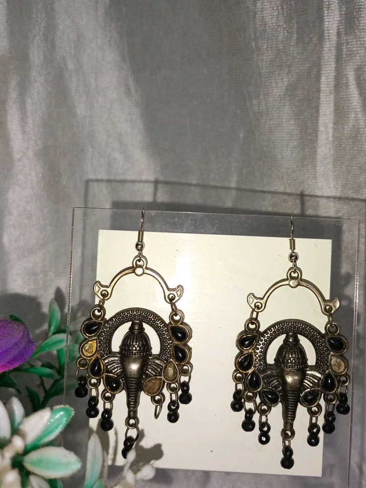 Elephant Statement Earrings
