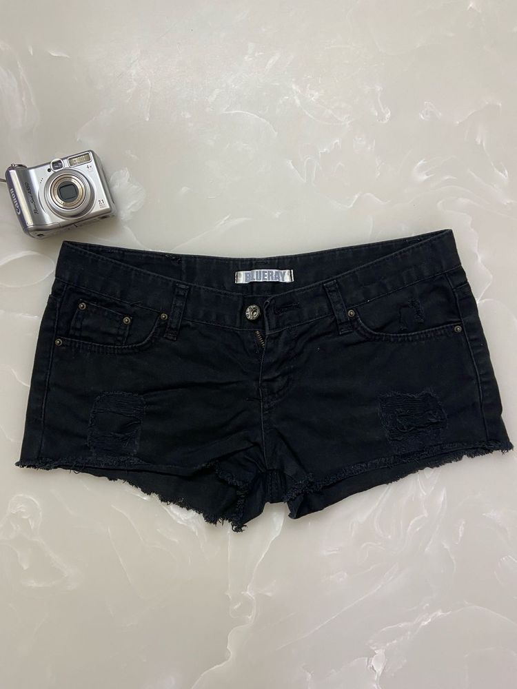 Black Micro Shorts