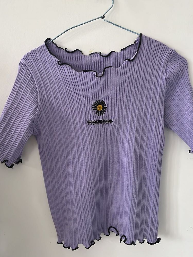 Cute Lavender Top