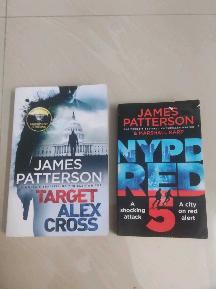 James Patterson Thriller Books