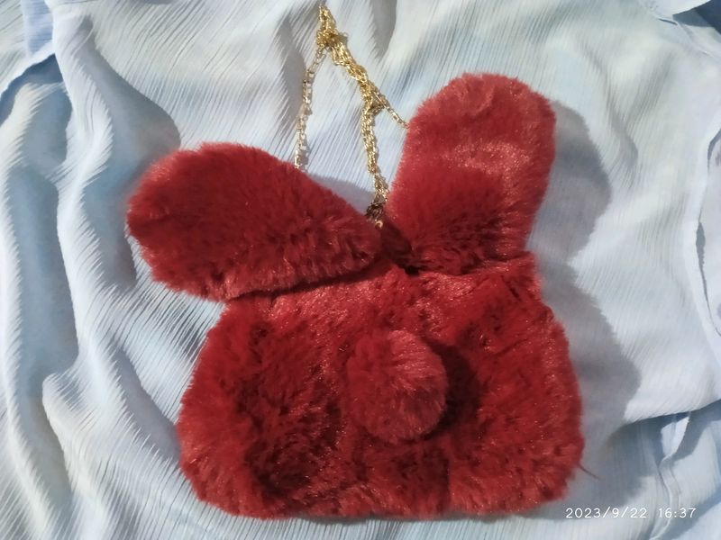 Cute Maroon Sling Bag