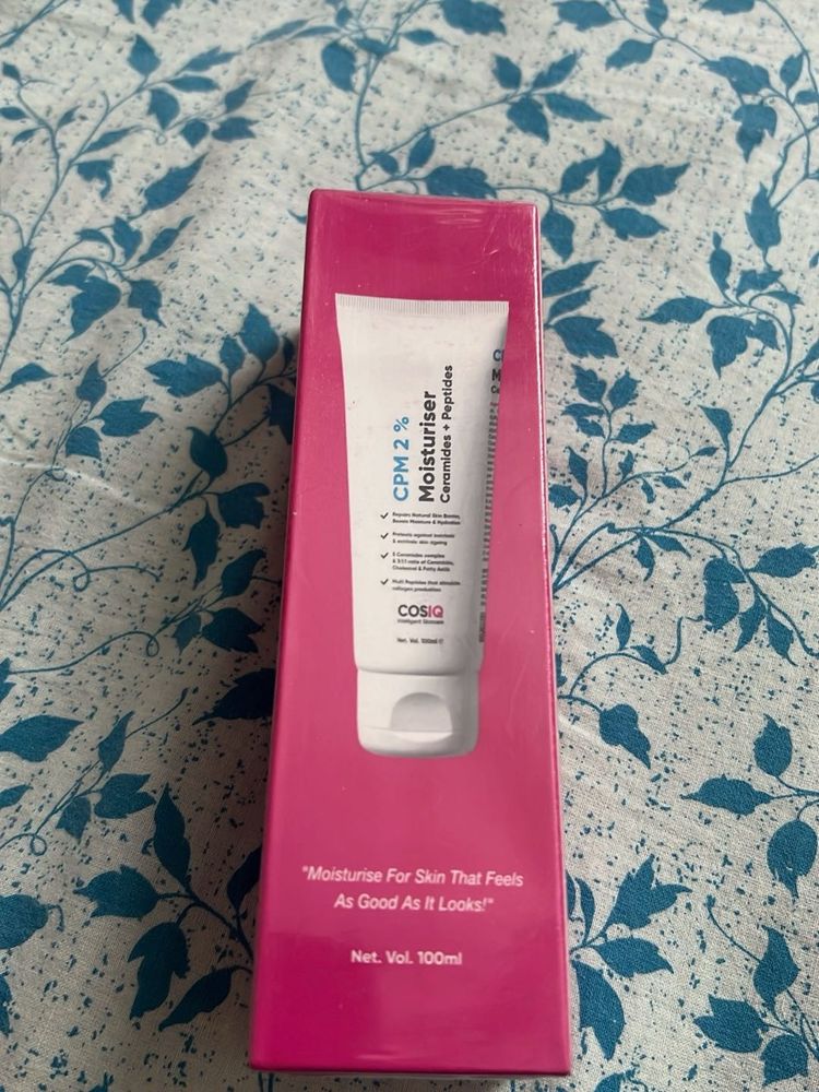 COSIQ Moisturiser Sealed