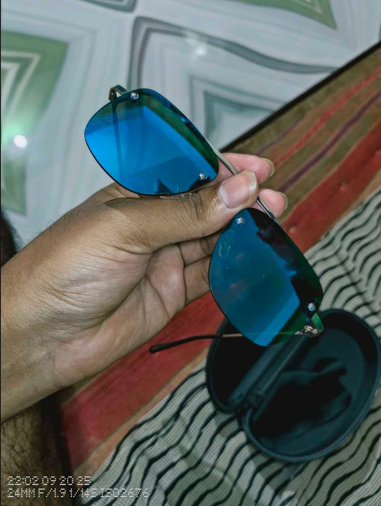 Blue Lens Sunglasses