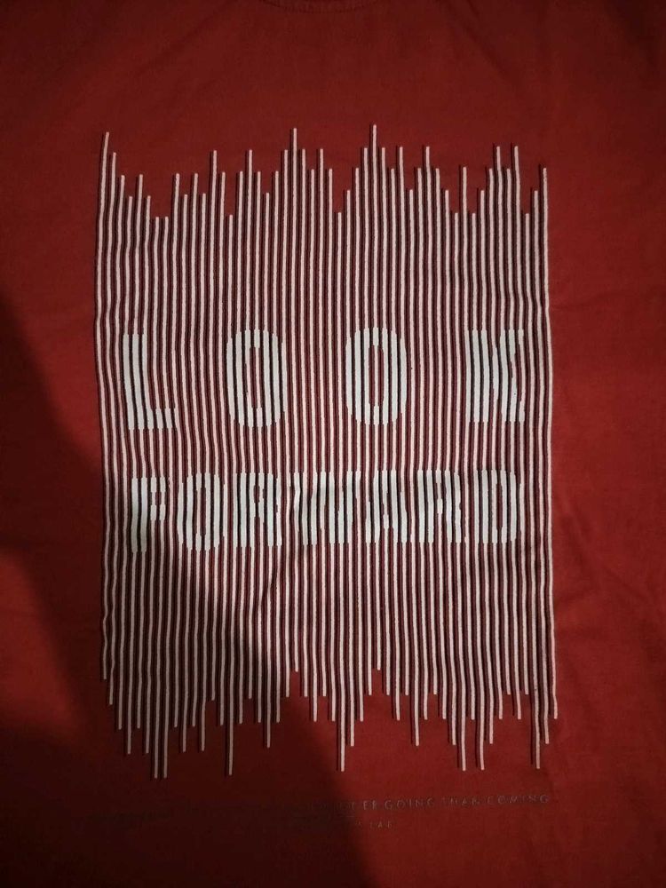 RED TSHIRT STYLISH LOOK