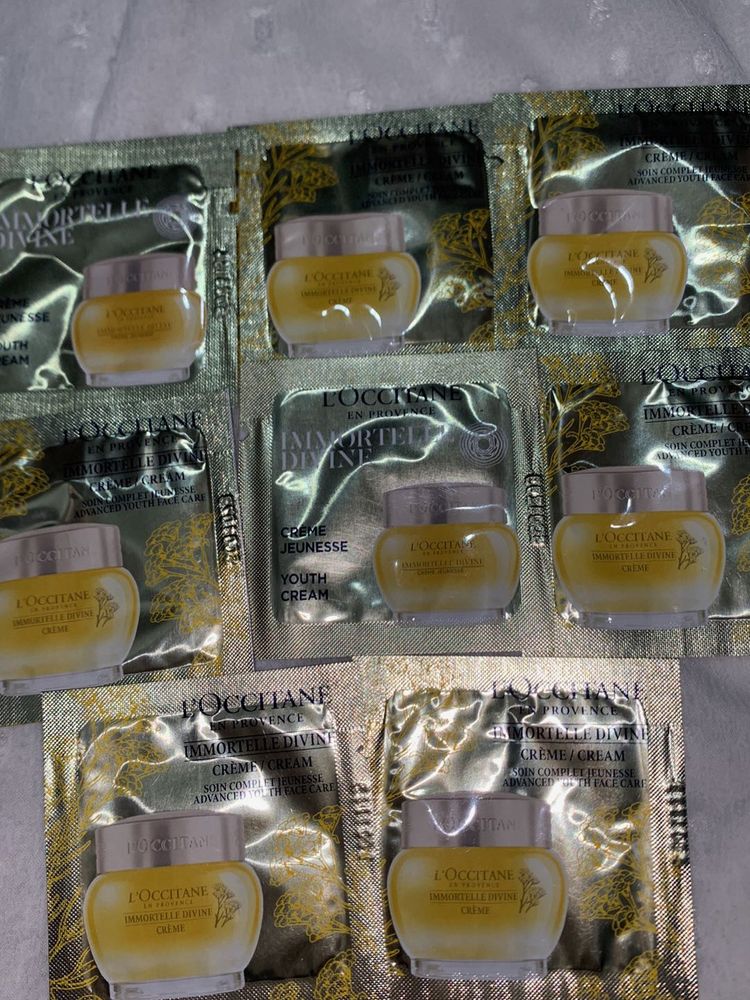 L&#39;Occitane Youth Cream Samples