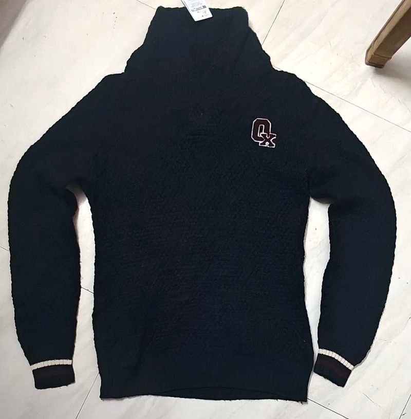 Stylish Navy Blue Sweater
