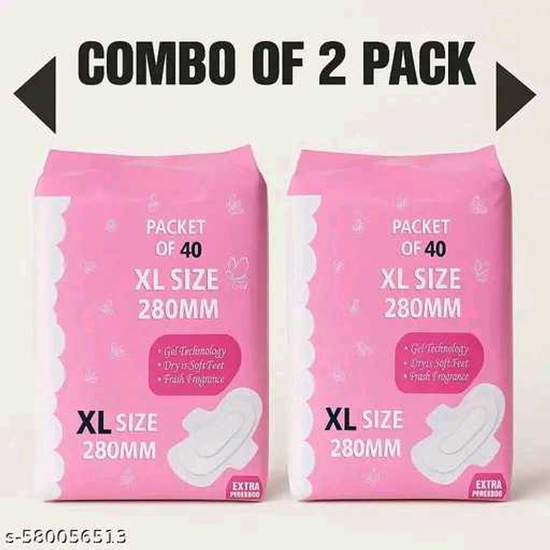 XL Sanitary Pads - 2 Pack