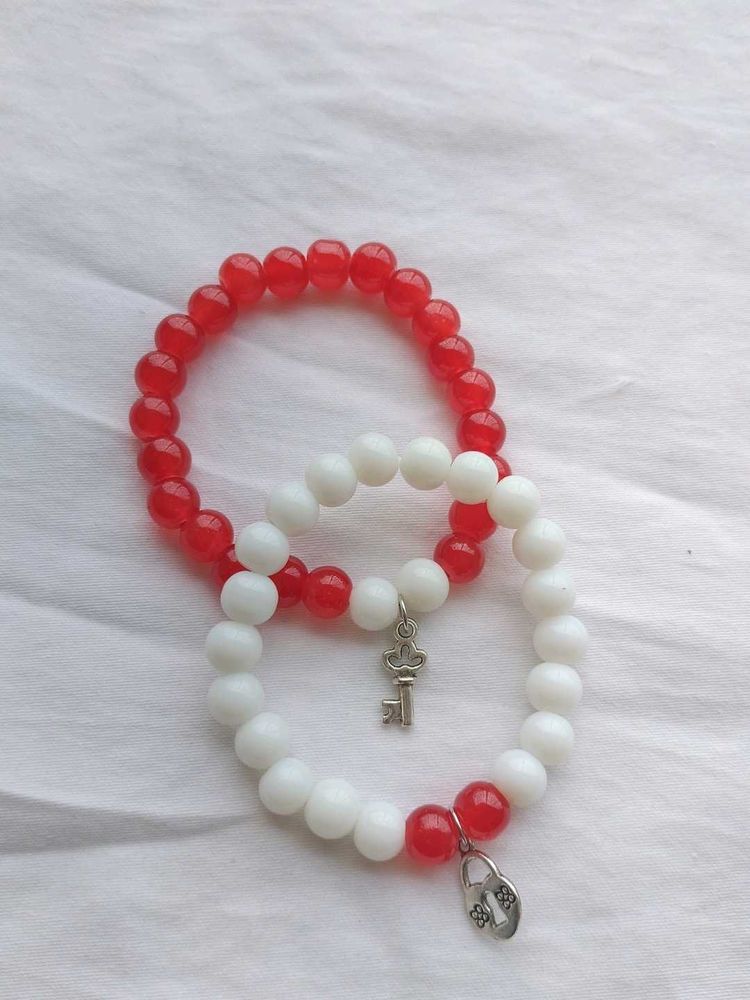 Lock And Key Couple&#39;s Bracelet