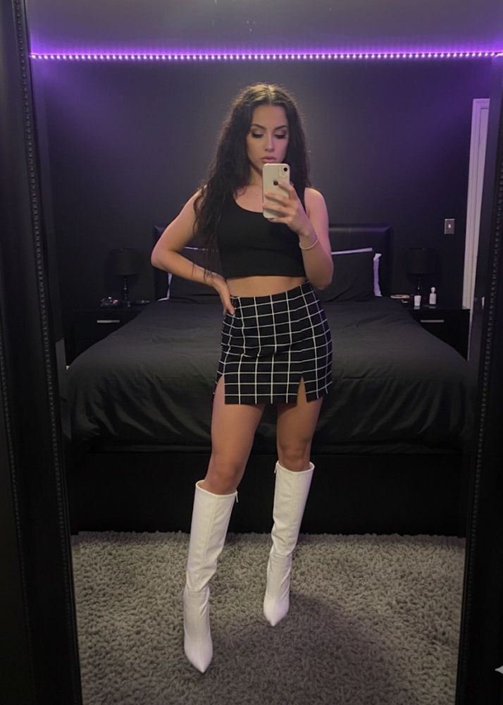 Shein imported mini skirt