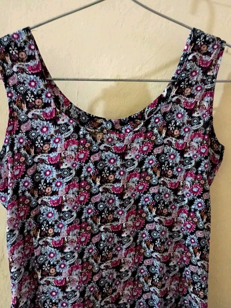 Beautiful Black Print Kurta