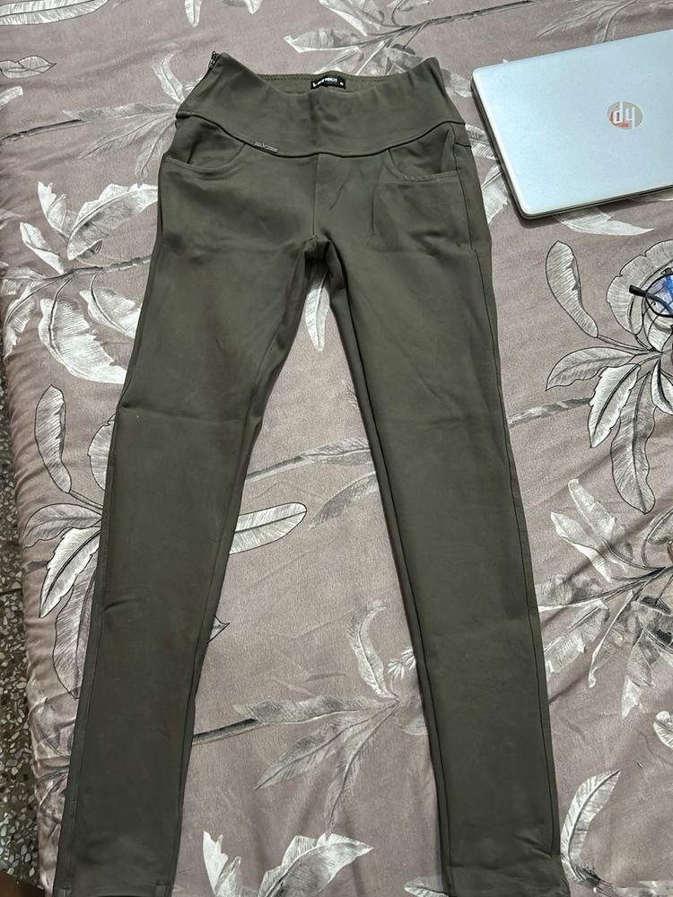 Olive Green Jeggings
