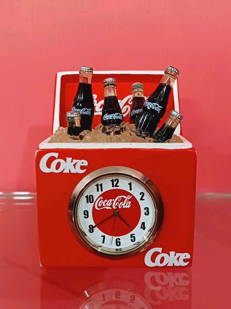 Original Coca Cola Table Clock ⏰️