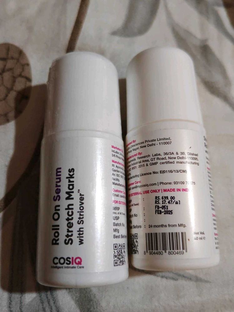 COSIQ Stretch Marks Serum Combo Of 2