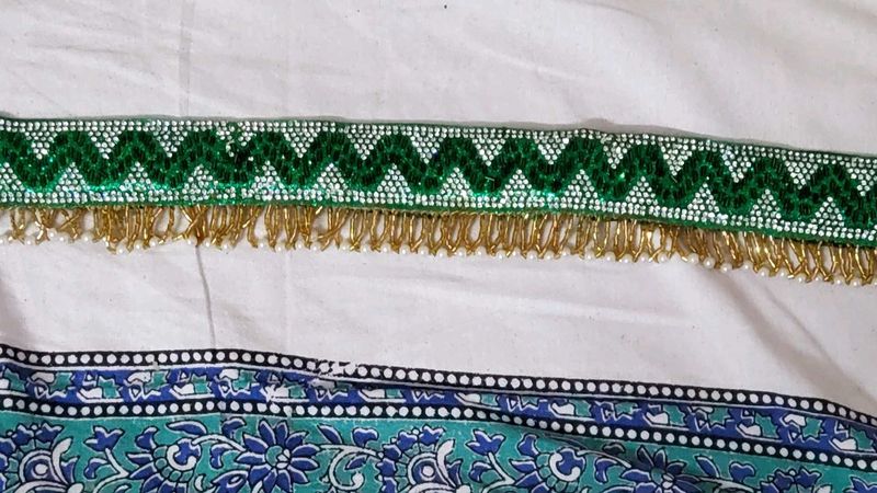 Waist Belt With Beads And Stones Work