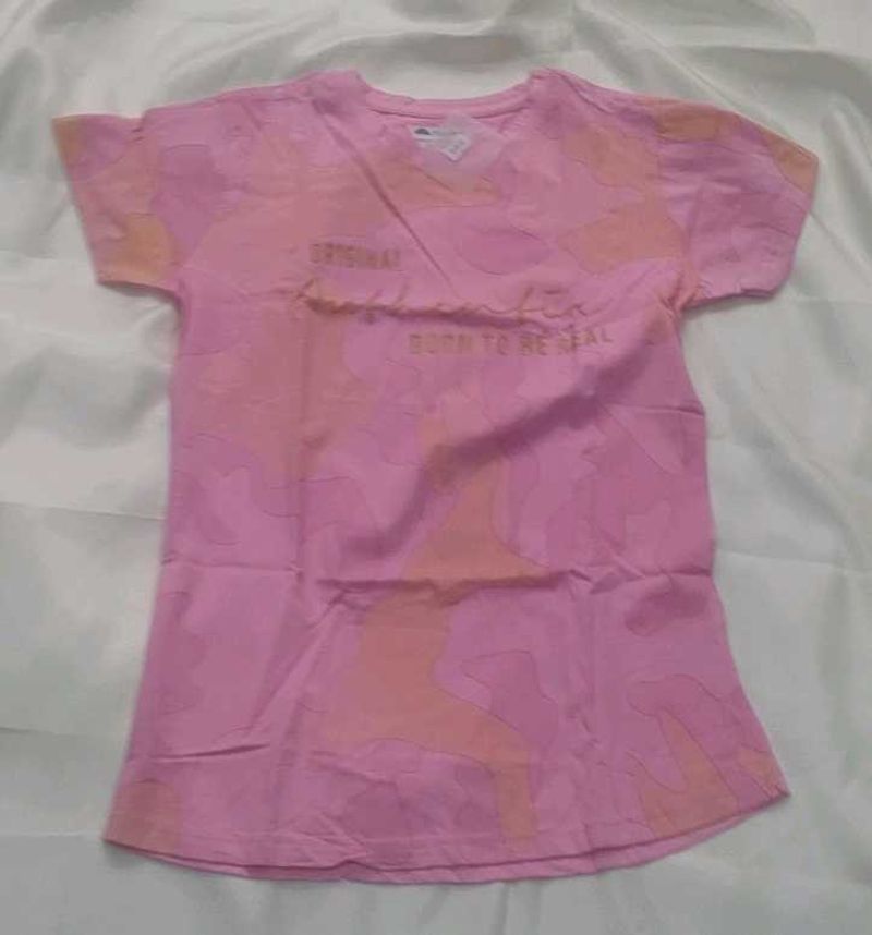 Cute Pink Patterned Tee