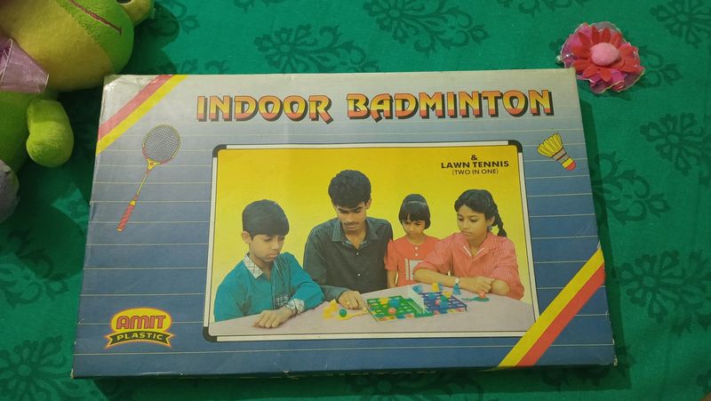 Indoor Badminton And Lawn Tennis 2in1 Boardgame 🏸