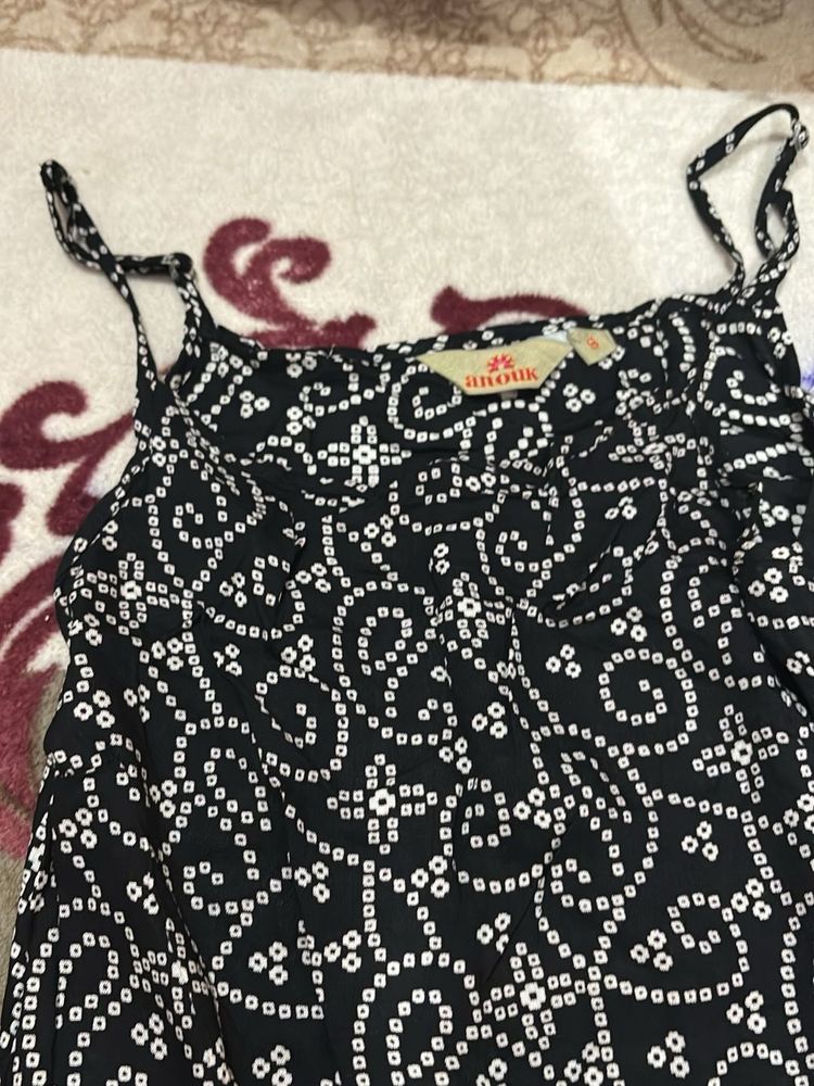Black Printed Kurti