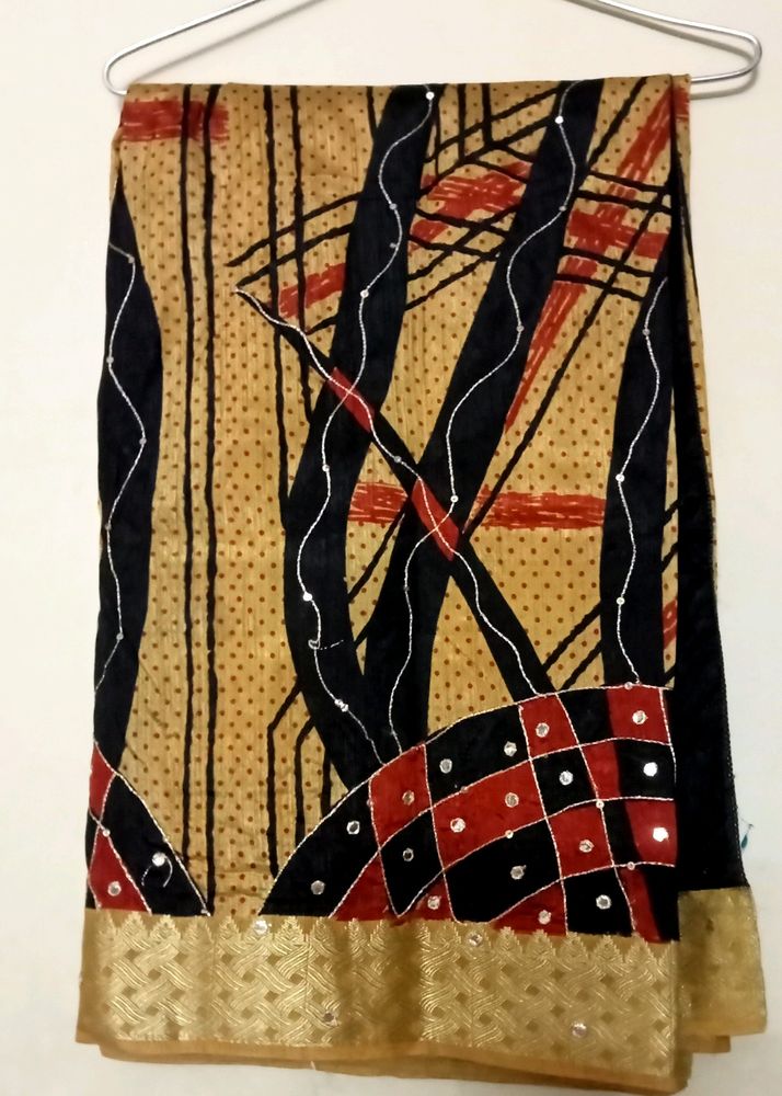 Art Silk Saree With Blouse