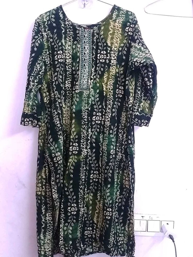 Cotton Kurthi, Used