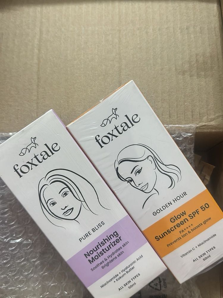 Foxtale Moisturizer &amp; Sunscreen