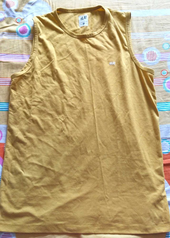 H&amp;M Mustard Tank Top - Size