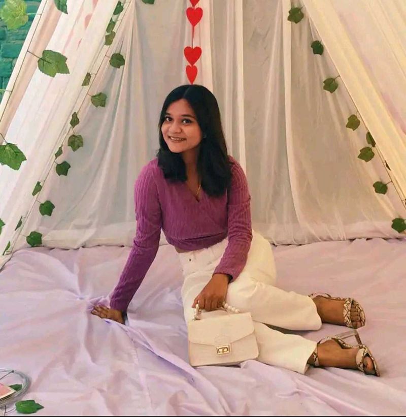 street9 Purple Crop Top