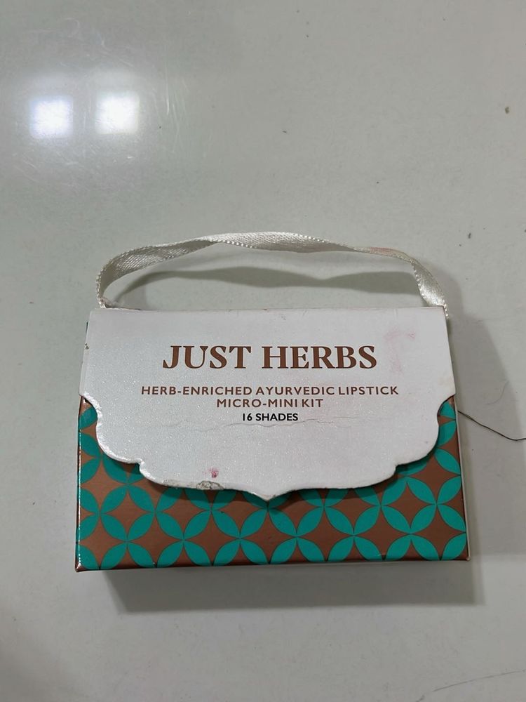Just Herbs Mini lipstick combo
