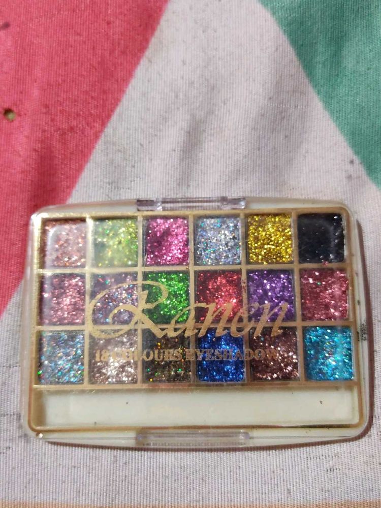 Ranen 18-Color Glitter Eyeshadow Palette
