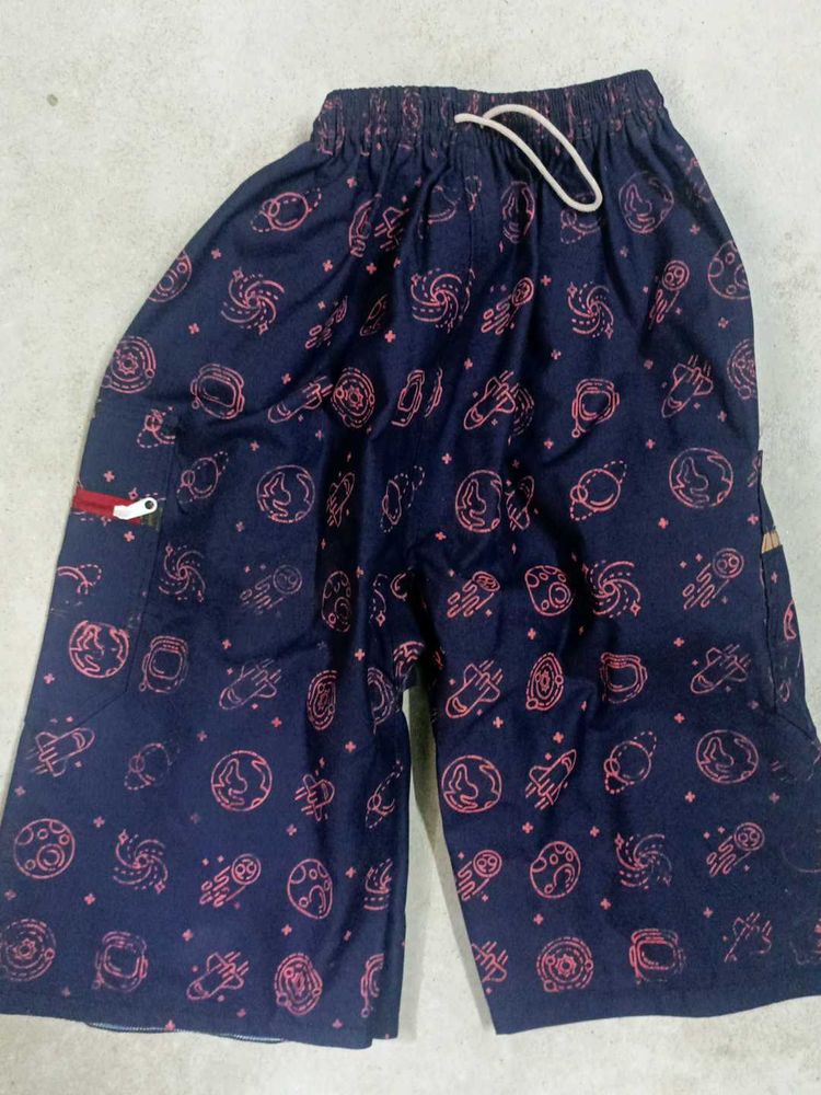 Galaxy Print Shorts