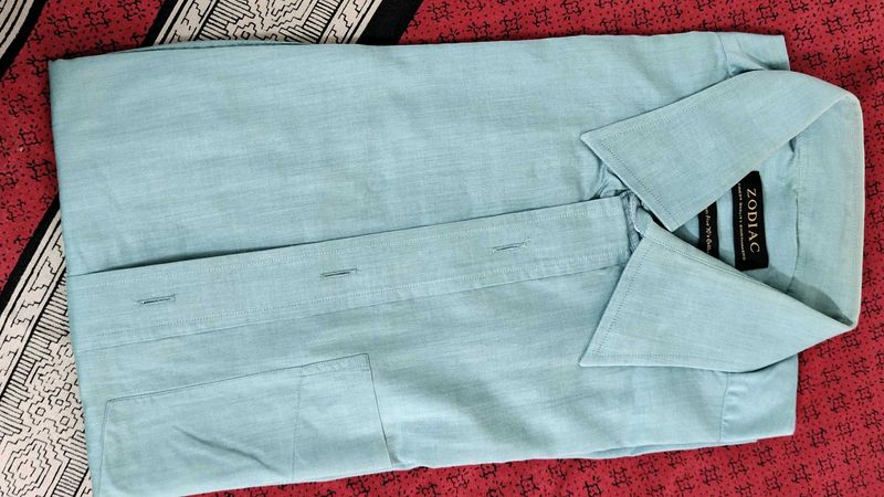 Selling Sea Green Shirt For Men In ₹500