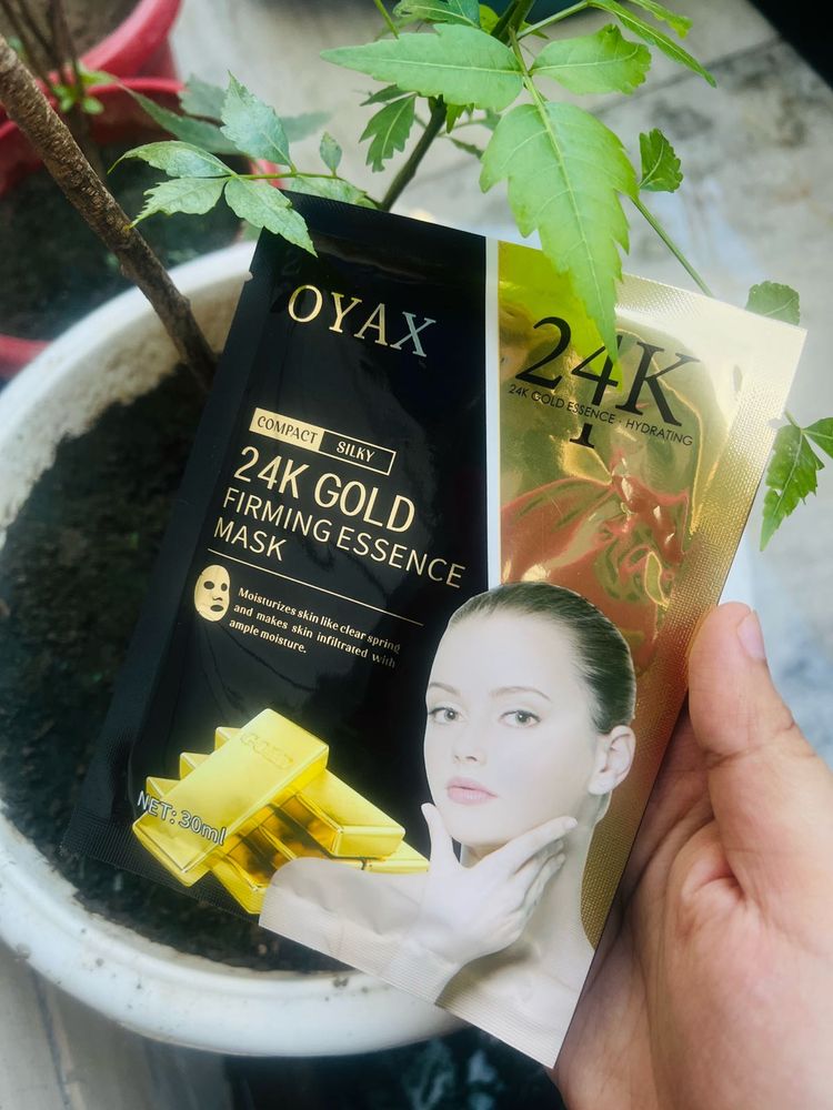 24K Gold Sheet Mask