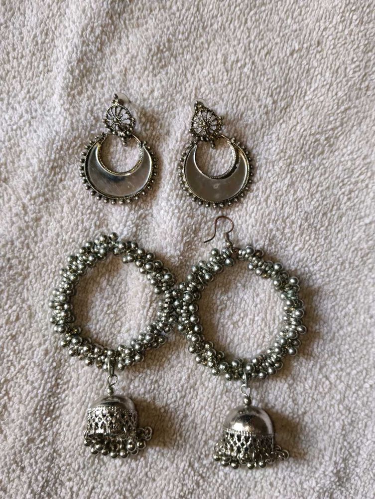 Boho Jhumka Earring Set