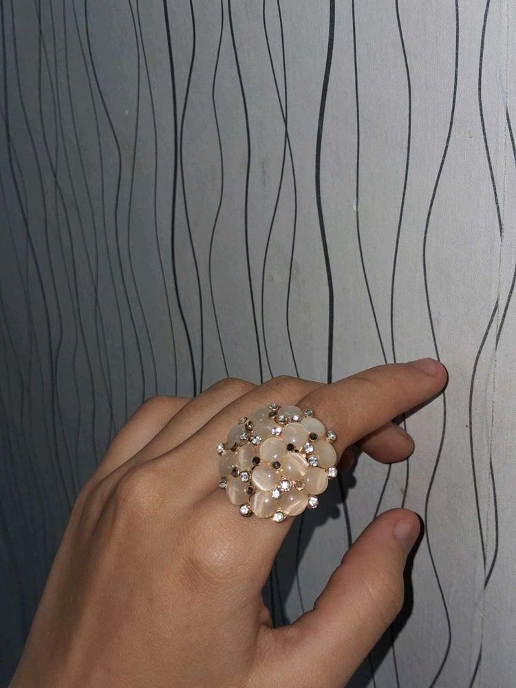 Floral Statement Ring