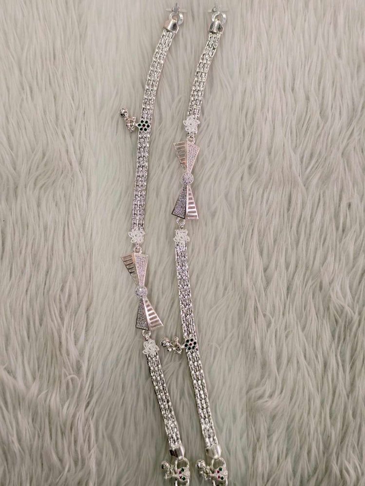 Pure Silver Anklet