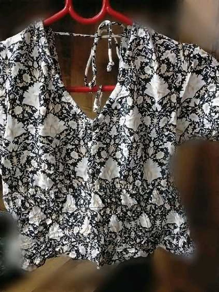 Floral Print Top