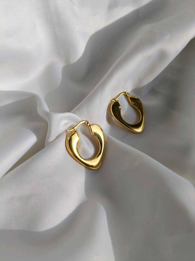 Gold Hoop Earrings