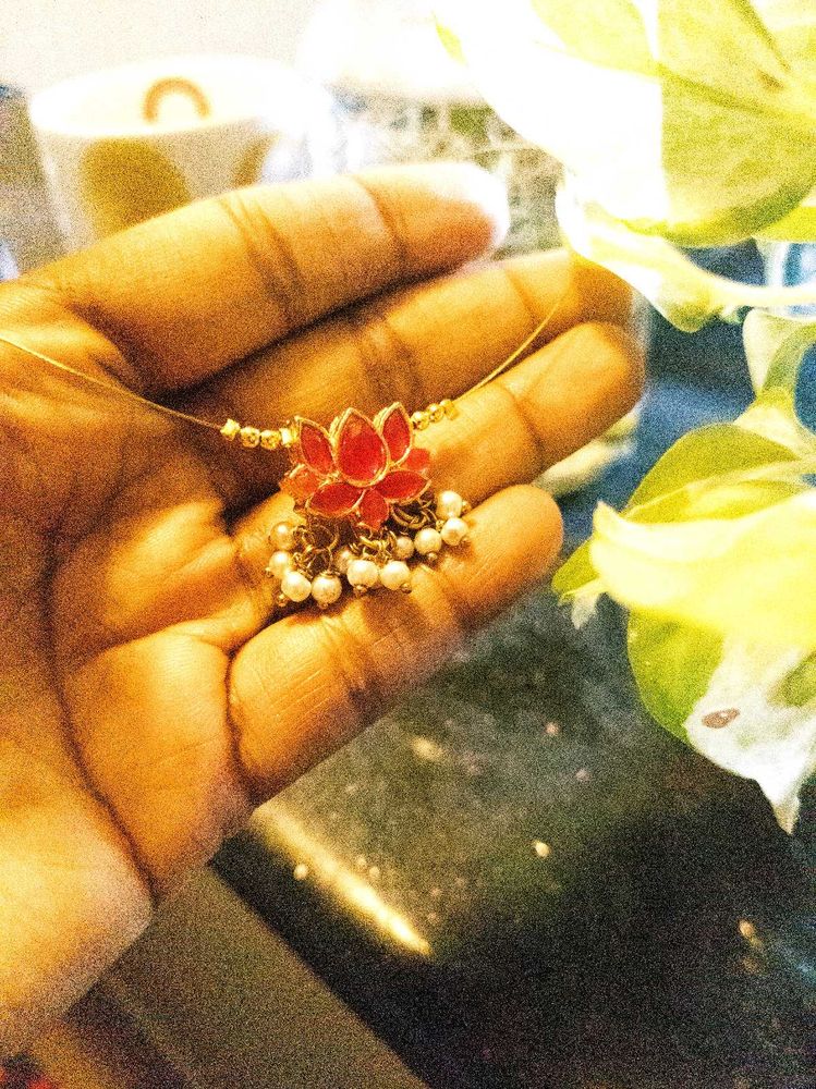 Lotus With Pearls