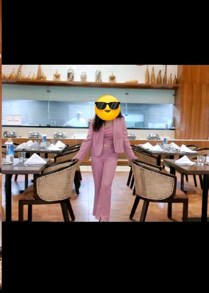 BUSINESS TYPE SOFT PINK3 Piece suit 🌷✨🤌🏻