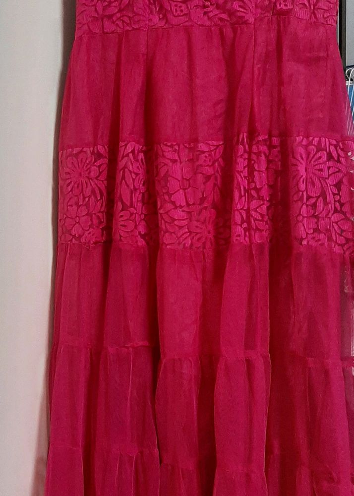 Long Net Gown