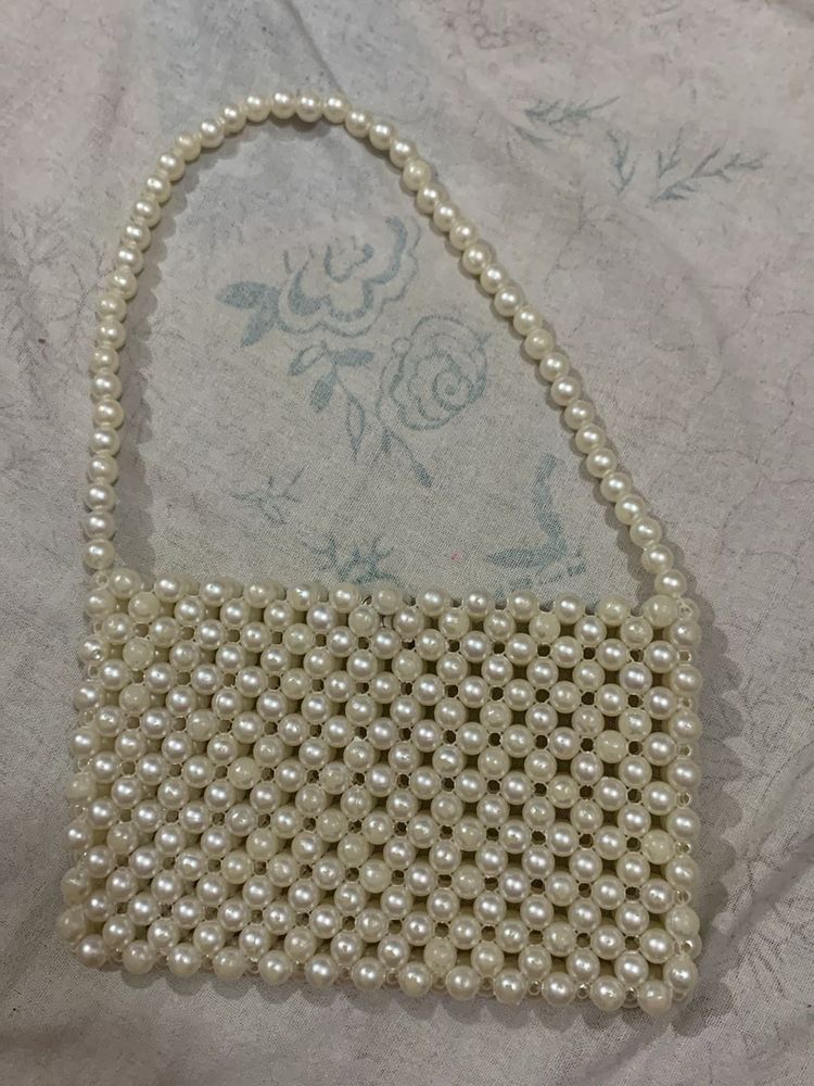 Beautiful Pearl Handbag Got It From Jaipur