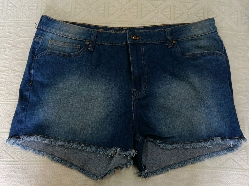 Blue Denim Shorts