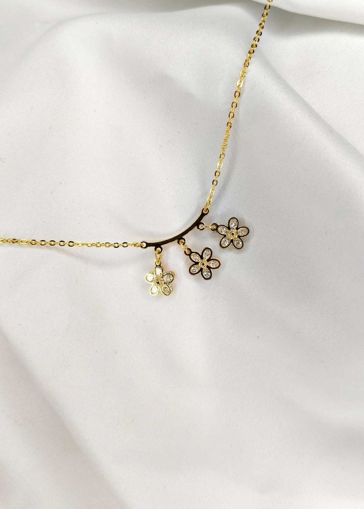 Flower Charm Necklace
