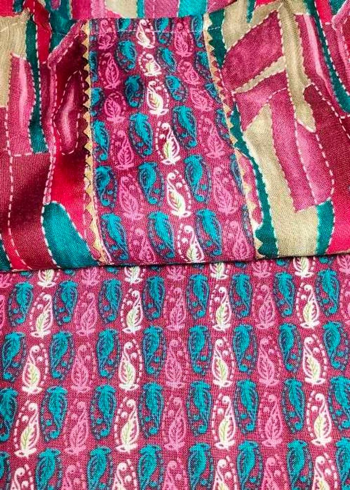 Women Kurtha Set With Fancy Bottom Wear