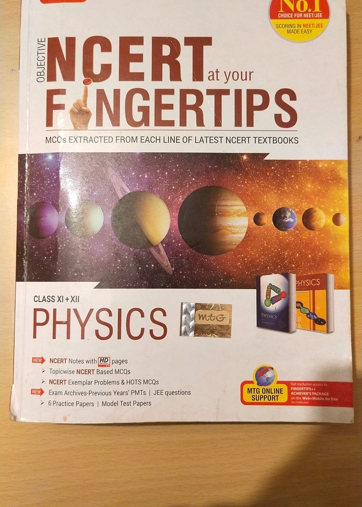 NEET Ncert Fingertips Physics