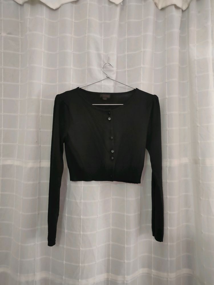 Cropped Cardigan