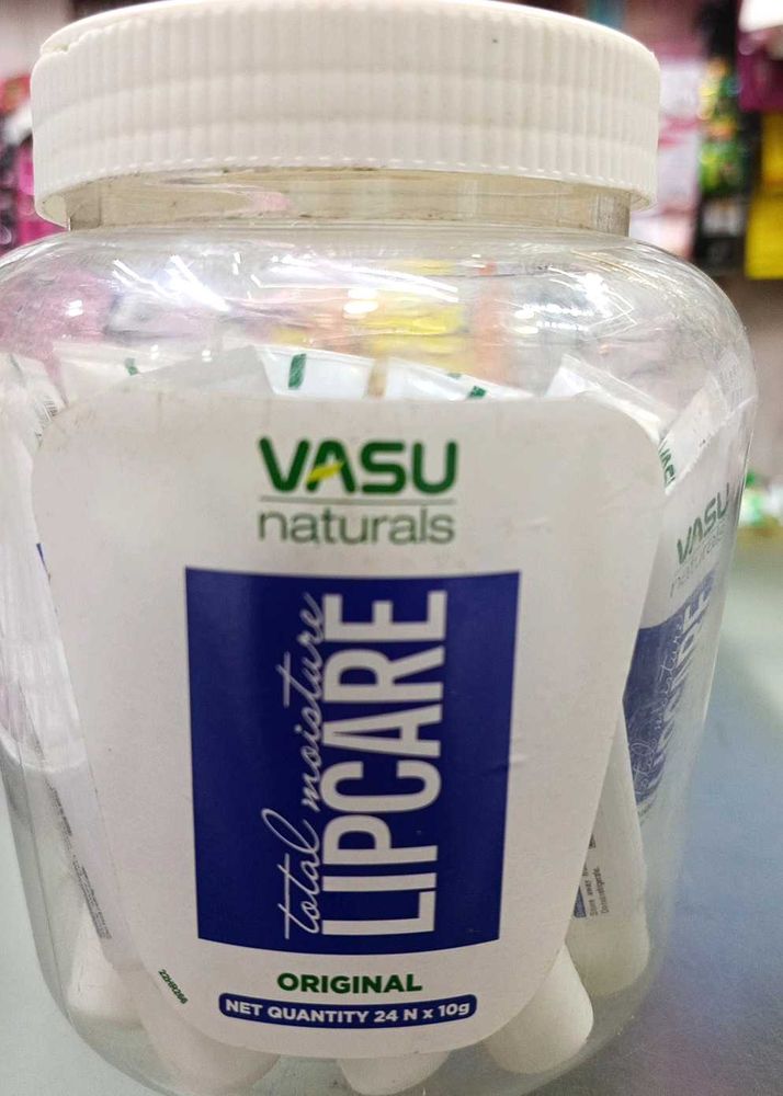 VASU Naturals Lipcare. Pack Of 24