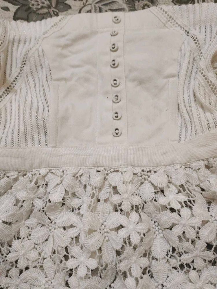 White Lace Dress