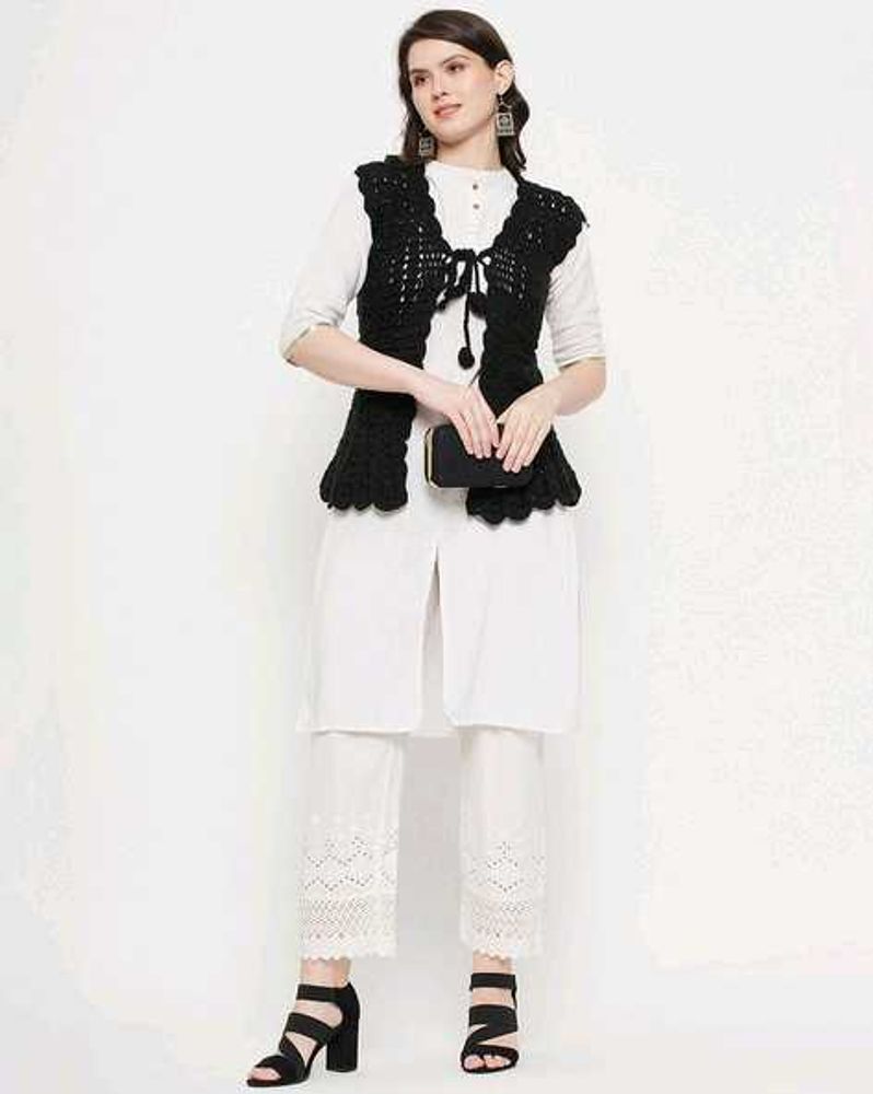 CROCHET VEST_ Handmade